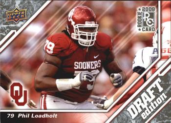 2009 Upper Deck Draft Edition - Brown #45 Phil Loadholt Front