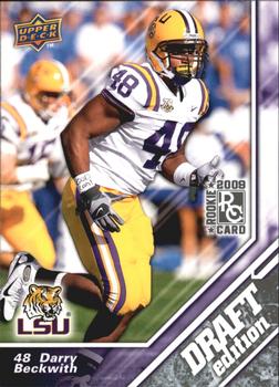 2009 Upper Deck Draft Edition - Brown #59 Darry Beckwith Front