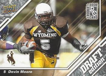 2009 Upper Deck Draft Edition - Brown #79 Devin Moore Front
