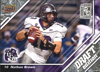 2009 Upper Deck Draft Edition - Brown #91 Nathan Brown Front