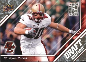 2009 Upper Deck Draft Edition - Brown #100 Ryan Purvis Front