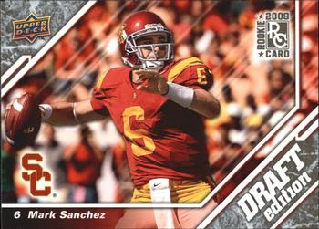 2009 Upper Deck Draft Edition - Brown #102 Mark Sanchez Front