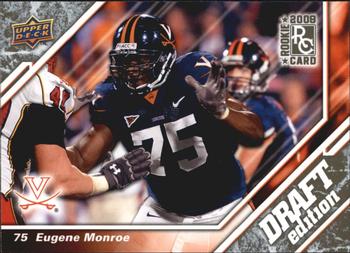 2009 Upper Deck Draft Edition - Brown #107 Eugene Monroe Front