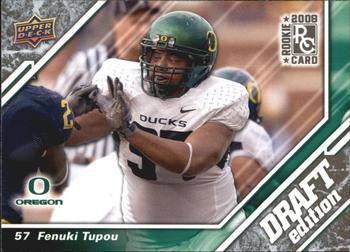 2009 Upper Deck Draft Edition - Brown #112 Fenuki Tupou Front