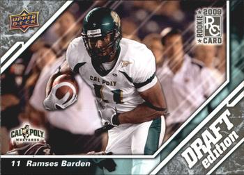 2009 Upper Deck Draft Edition - Brown #116 Ramses Barden Front