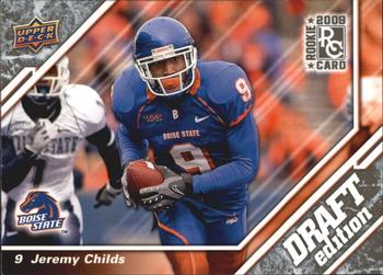 2009 Upper Deck Draft Edition - Brown #117 Jeremy Childs Front