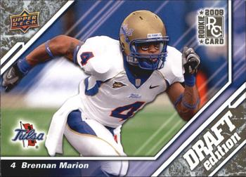 2009 Upper Deck Draft Edition - Brown #122 Brennan Marion Front