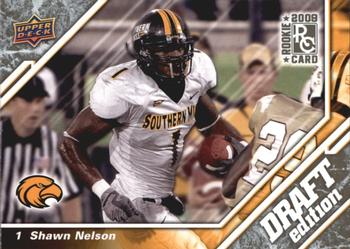 2009 Upper Deck Draft Edition - Brown #148 Shawn Nelson Front