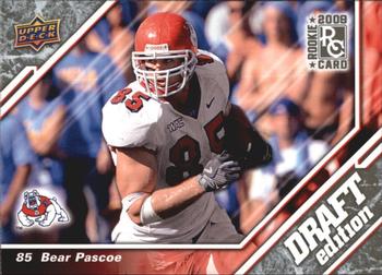2009 Upper Deck Draft Edition - Brown #150 Bear Pascoe Front