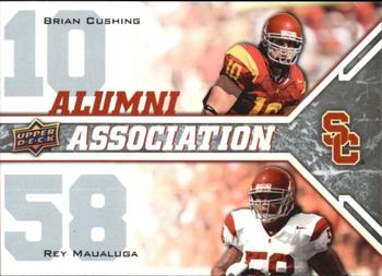 2009 Upper Deck Draft Edition - Brown #245 Rey Maualuga / Brian Cushing Front