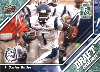 2009 Upper Deck Draft Edition - Dark Green #106 Darius Butler Front