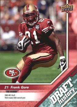 2009 Upper Deck Draft Edition - Dark Green #198 Frank Gore Front