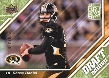2009 Upper Deck Draft Edition - Green #13 Chase Daniel Front