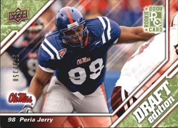 2009 Upper Deck Draft Edition - Green #17 Peria Jerry Front