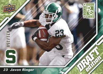2009 Upper Deck Draft Edition - Green #21 Javon Ringer Front