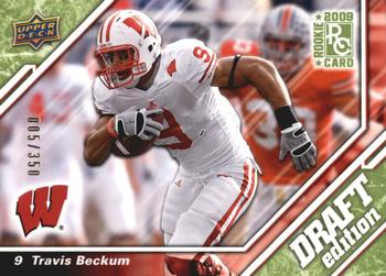 2009 Upper Deck Draft Edition - Green #35 Travis Beckum Front