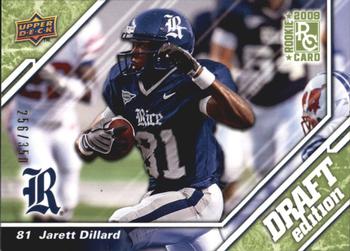 2009 Upper Deck Draft Edition - Green #40 Jarett Dillard Front