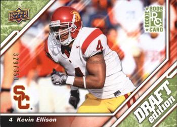 2009 Upper Deck Draft Edition - Green #70 Kevin Ellison Front