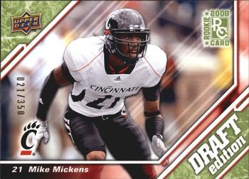 2009 Upper Deck Draft Edition - Green #75 Mike Mickens Front