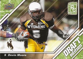 2009 Upper Deck Draft Edition - Green #79 Devin Moore Front