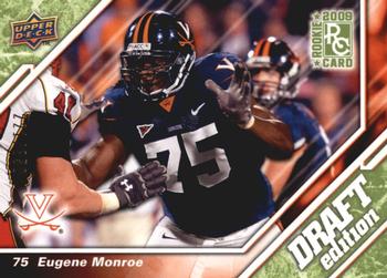 2009 Upper Deck Draft Edition - Green #107 Eugene Monroe Front
