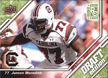 2009 Upper Deck Draft Edition - Green #110 Jamon Meredith Front