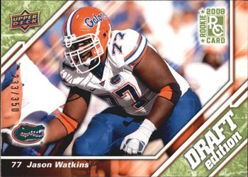 2009 Upper Deck Draft Edition - Green #111 Jason Watkins Front