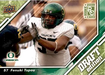 2009 Upper Deck Draft Edition - Green #112 Fenuki Tupou Front