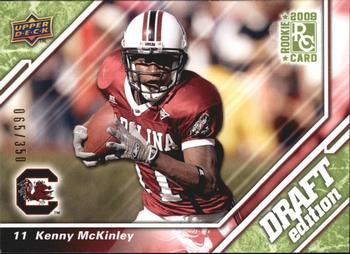 2009 Upper Deck Draft Edition - Green #115 Kenny McKinley Front