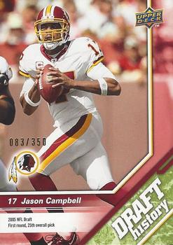 2009 Upper Deck Draft Edition - Green #178 Jason Campbell Front
