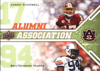 2009 Upper Deck Draft Edition - Green #249 Jason Campbell / Sen'Derrick Marks  Front