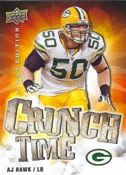 2009 Upper Deck First Edition - Crunch Time #CT-12 A.J. Hawk Front