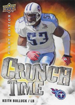 2009 Upper Deck First Edition - Crunch Time #CT-14 Keith Bulluck Front