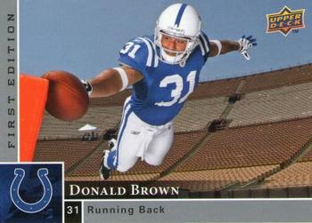 2009 Upper Deck First Edition - Silver #200 Donald Brown Front