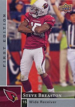 2009 Upper Deck First Edition - Silver #5 Steve Breaston Front