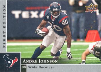 2009 Upper Deck First Edition - Silver #59 Andre Johnson Front