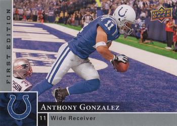 2009 Upper Deck First Edition - Silver #66 Anthony Gonzalez Front