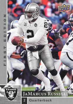 2009 Upper Deck First Edition - Silver #109 JaMarcus Russell Front