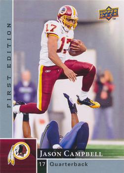 2009 Upper Deck First Edition - Silver #147 Jason Campbell Front