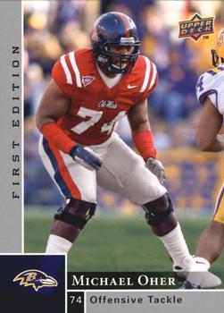 2009 Upper Deck First Edition - Silver #174 Michael Oher Front