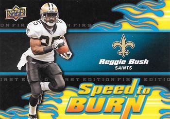 2009 Upper Deck First Edition - Speed to Burn #SB-9 Reggie Bush Front