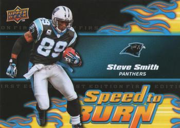 2009 Upper Deck First Edition - Speed to Burn #SB-10 Steve Smith Front