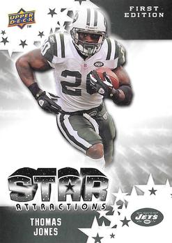 2009 Upper Deck First Edition - Star Attractions #SA-7 Thomas Jones Front