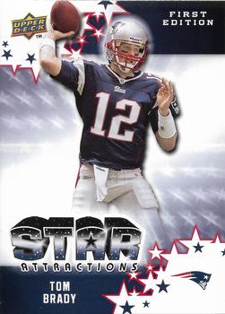 2009 Upper Deck First Edition - Star Attractions #SA-22 Tom Brady Front