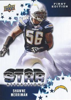 2009 Upper Deck First Edition - Star Attractions #SA-23 Shawne Merriman Front