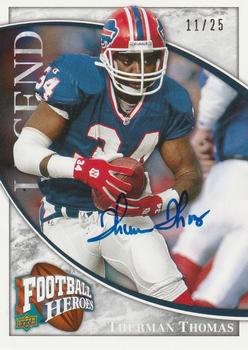 2009 Upper Deck Heroes - Autographs Silver #240 Thurman Thomas Front