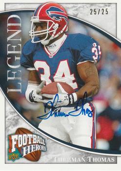 2009 Upper Deck Heroes - Autographs Silver #241 Thurman Thomas Front