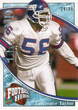 2009 Upper Deck Heroes - Blue #284 Lawrence Taylor Front