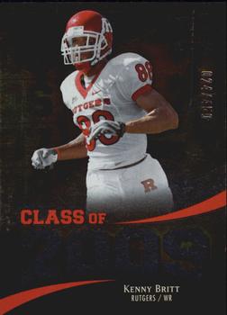 2009 Upper Deck Icons - Class of 2009 Silver #2009-KB Kenny Britt Front