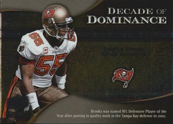 2009 Upper Deck Icons - Decade of Dominance Silver #DD-DB Derrick Brooks Front